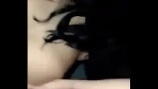 Brunette riding Hispanic cock