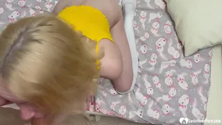 I caught my friend masturbating so I ended up fucking her in different positions.