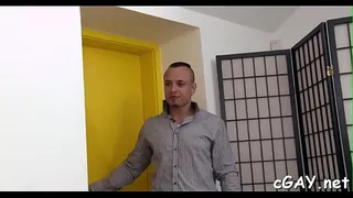 Huge dong homosexual porn