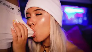Colombian webcam girl with cute face turns into a cock thirsty slut when she's horny