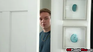 Sexy small tits teen and hot babe swallowed big cock and enjoyed hardcore pussy fucking
