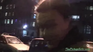 Open minded russian brunette has nothing against meeting hot stranger