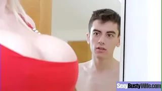 Hot Milf ( Sandra Star ) fucking her step-son