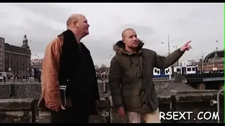 Babe gets paid for sex