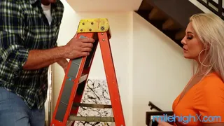 Hot Blonde Wife Cheats On Husband With Repair Man