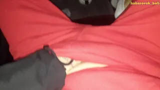 Hot Wife Paid Taxi Driver For Travel With Orgasm