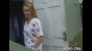 Legal age teenager faced with engulfing a big dick