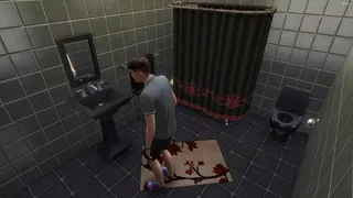 Stepmom catches her stepson masturbating on the sofa and offers to help him and fucks him but he impregnates her