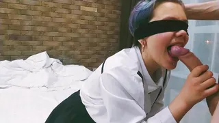 I Brought a Student to the Hotel, to Fill her Mouth with Sperm