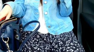 A perverted housewife who loves sex, has a shaved pussy, small breasts, and is a slut.