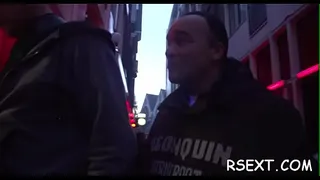 Horny old fellow goes amsterdam