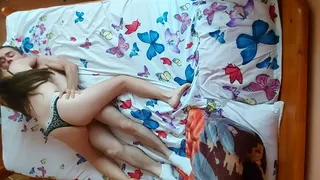 Finally we're home alone!