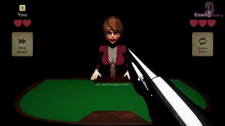 X Roulette 2 Lying on the table from behind