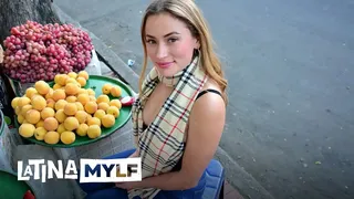 Huge Natural Tits Chick Anastasia Rey Sucks Cock During Interview Then Gets Banged Good By Latin Penis - LETSDOEIT