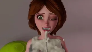 Cass Porn Parody - Stepmom teaches how to do Naked Yoga, Sensual Mature MILF Doing Naked YOGA while she's Cum Covered - 3D Hentai Porn Game