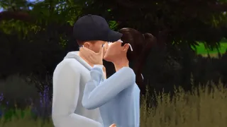 Blowjob of a teenager on a run animation 3d