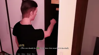 Being A DIK #45 - Short Haired, Brunette With Small Tits Sucks My Big White Cock While Busty Blonde Sorority Girl Looks And Tourches Herself