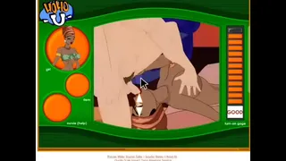 Sexy Voodoo girl has sex with Huge BWC