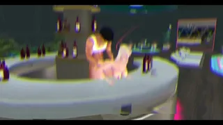IMVU - Working as a bartender and busting ass.