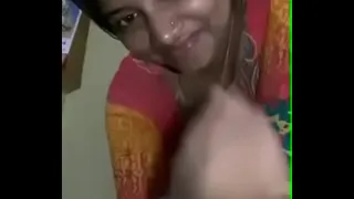 Indian girl undressing