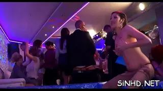 Reckless and gutsy club partying