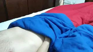 Using my soft feet to masturbate my husband