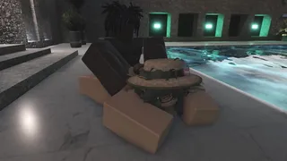 Fucked this woman at an indoor pool