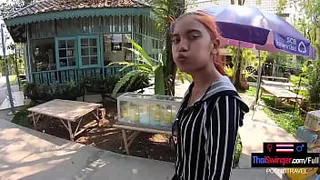 Bubble butt Asian GF gives her guy a blowjob and a cock ride after a nice day