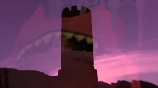 A tough La Vore Girl in a Tower of Vore