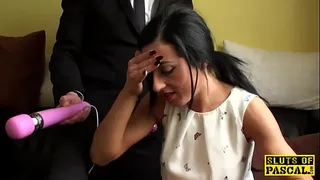 c. british skank playing with sextoy