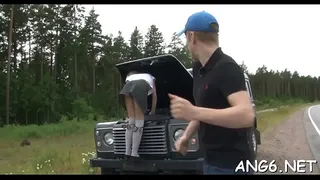 Hammering a lovely darling