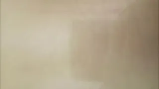 Shaking the beautiful teacher's pussy in the toilet