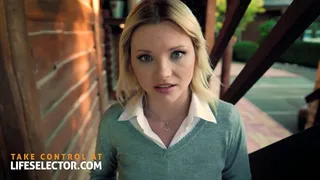 Zazie Skymm loses her anal virginity with you in this POV video