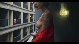 SANKTOR - INKED BABE WITH NATURAL TITS TEASING