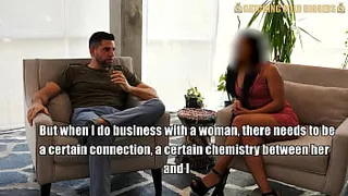 Hot Latina Attends A Job Interview But Ends Up Sucking A Huge Penis