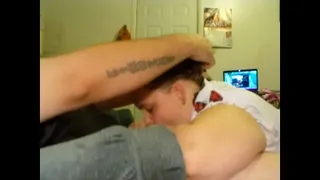 Fat skank sucks