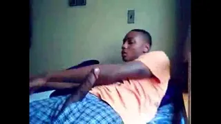 Black Boy Jacking Off