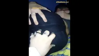 big ass of an Instagram whore (Solcito the bitch)
