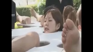 The gardens in Japan are well decorated with girls naked and ready to be used