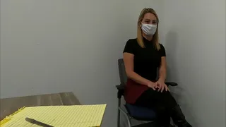 Girl sucks dick and fucks employer at her job interview