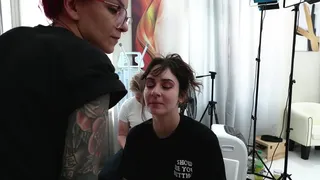 behind the scene,perv trheesome atogm only anal with Vile Vixen and Natasha Ink,pissing,milk,spits,deep balls,crazy,rough sex