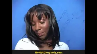 Slutty Teen Finds A Gloryhole Cock 9