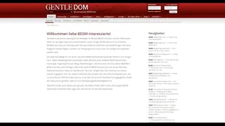 BDSM Podcast: Interview with the operator of Gentledom.de