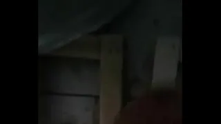 Workman jacking off hidden and recording for periscope. Part 2