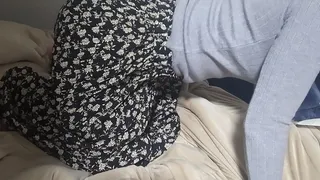 I'm supposed to stretch, but...