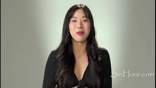 Asian Cutie Shares Her First Time Masturbation Experience