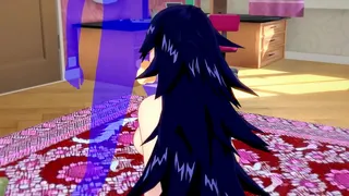 My Hero Academia Hentai - Kayama Nemuri jerk off & sucking dick