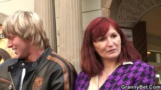 Young guy fucked an old pervert