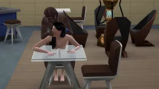 Horny japanese brunette wants to have sex with everybody