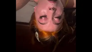 Husband watches young wife get deepthroated by BBC